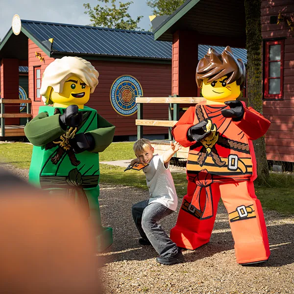 600X600 Ninjaer Og Dreng