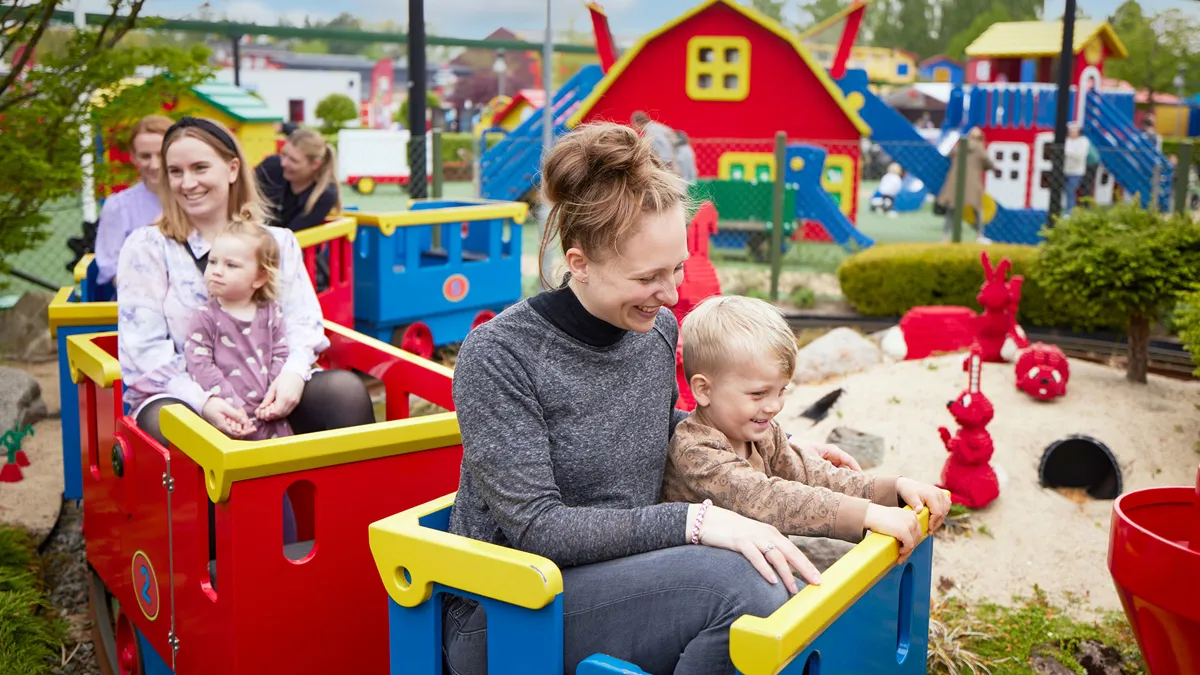 DUPLO Express for mindre børn i LEGOLAND Billund