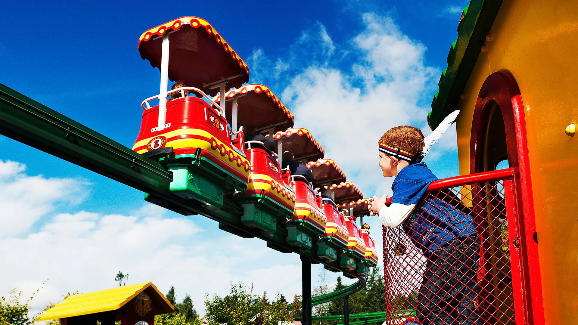 See LEGOLAND® from the top with Monorail