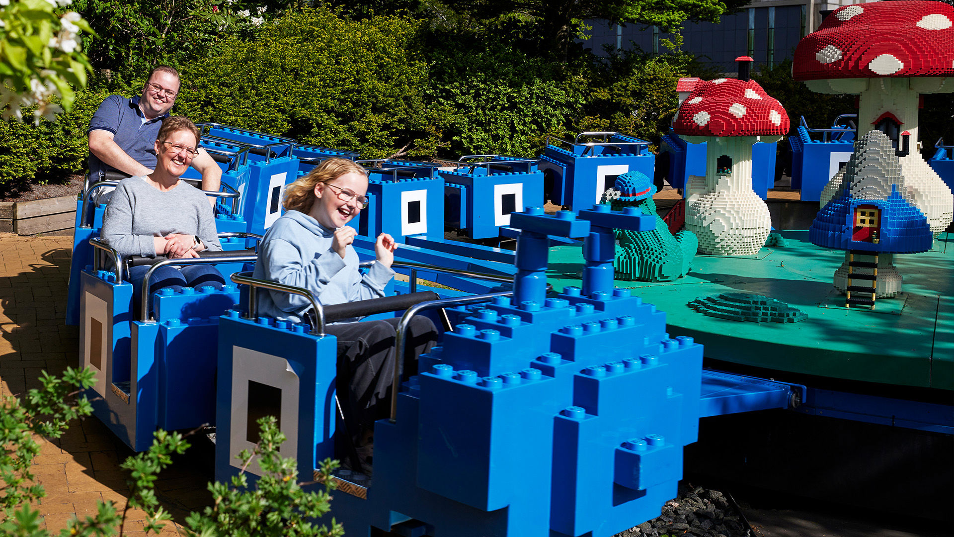 Caterpillar at LEGOLAND Billund
