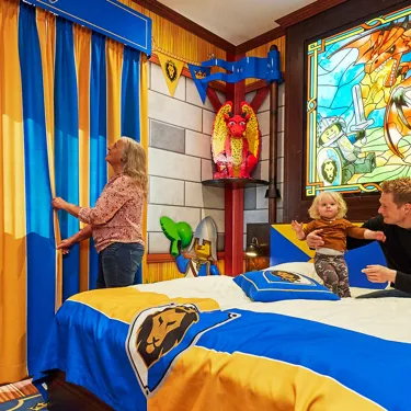 Drageridder værelse LEGOLAND Castle Hotel