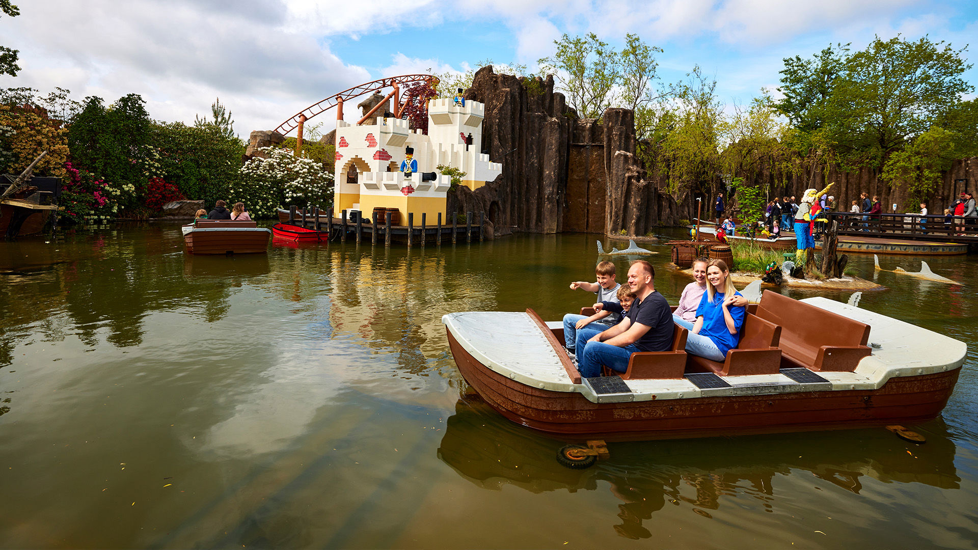 Pirate Boats at LEGOLAND Billund