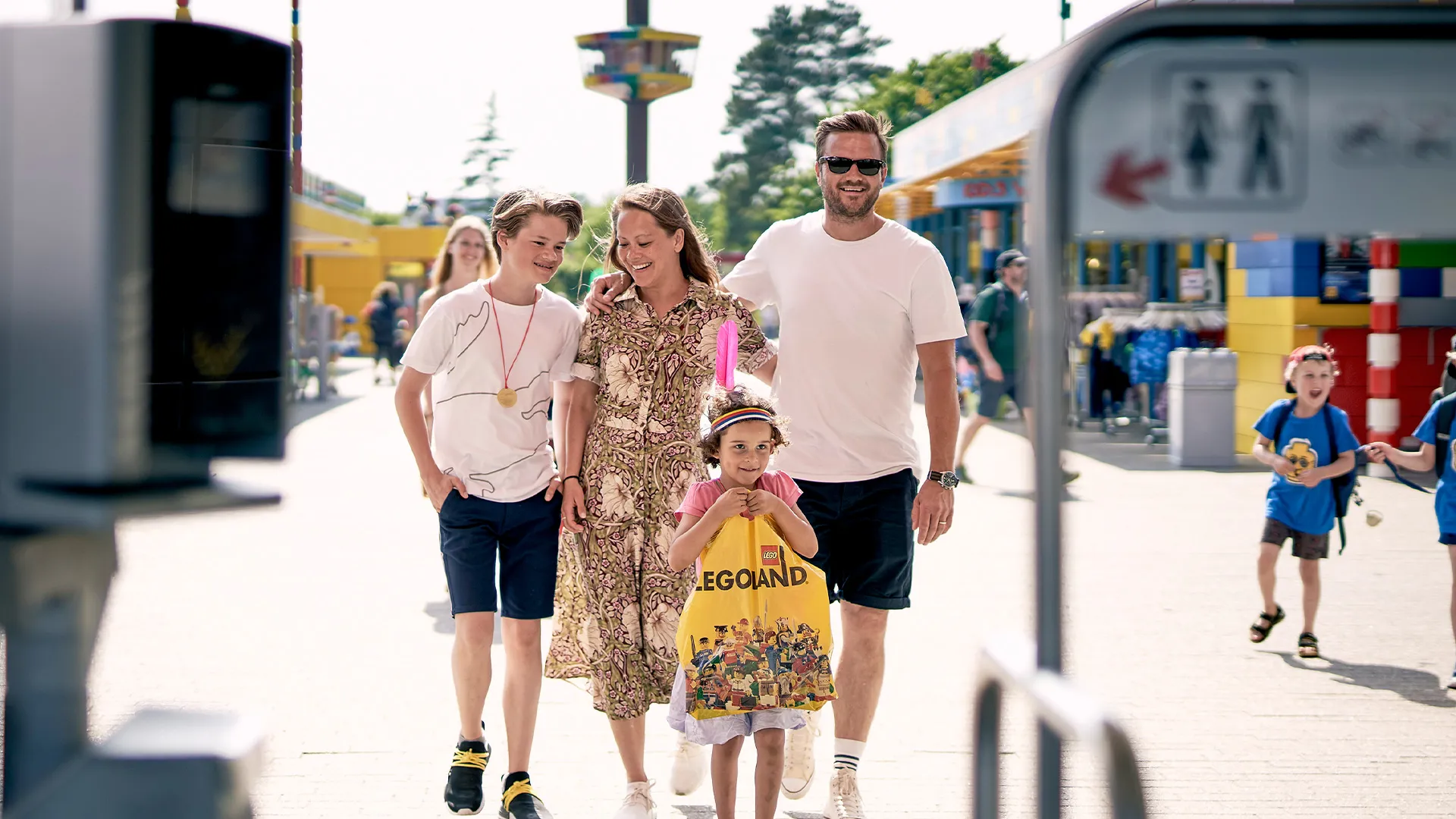 Familie i LEGOLAND