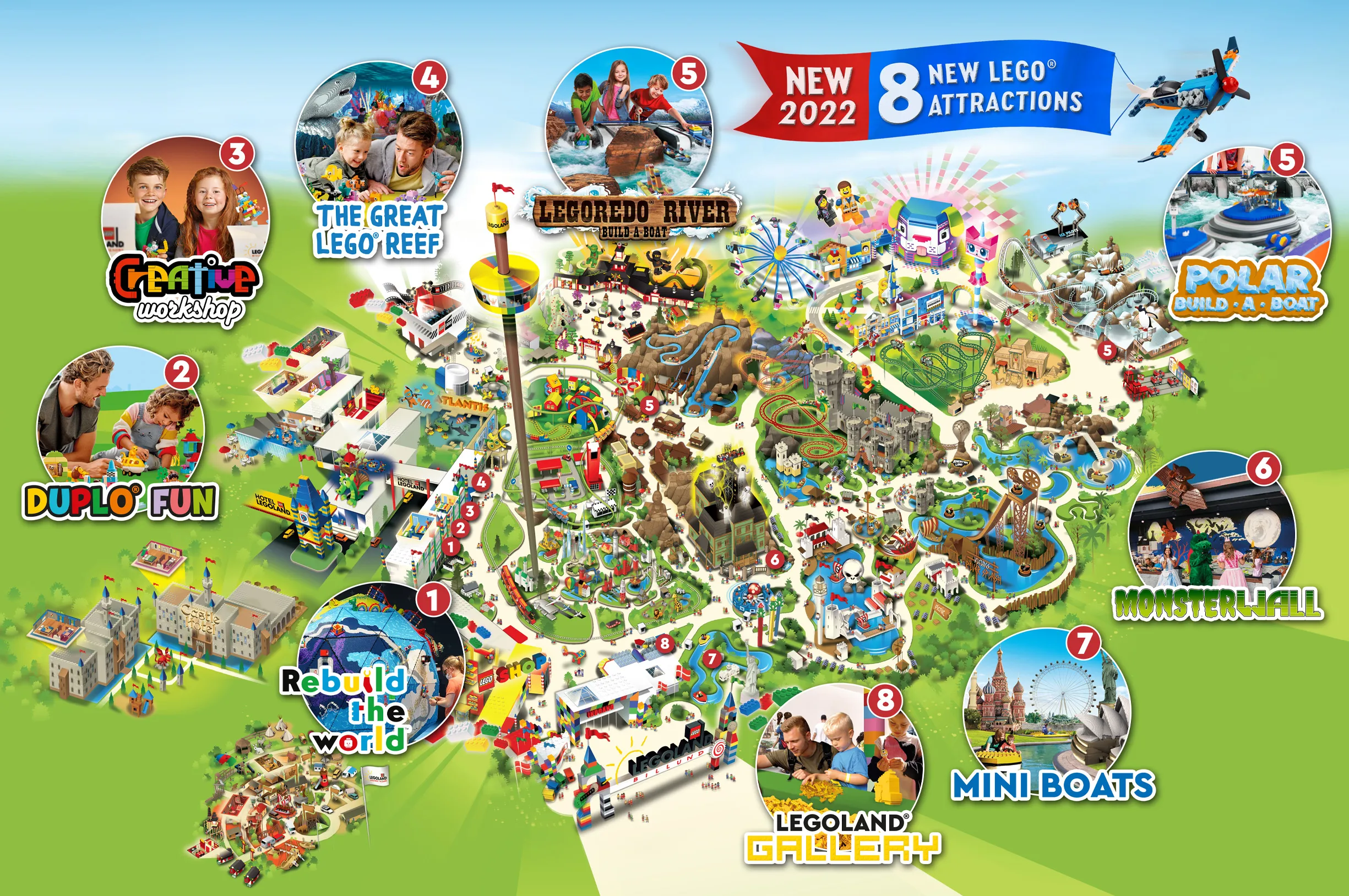 Theme Park Legoland Map Lupon gov ph