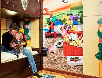 LEGOLAND Castle hotel princess room