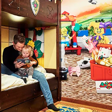 LEGOLAND Castle hotel princess room