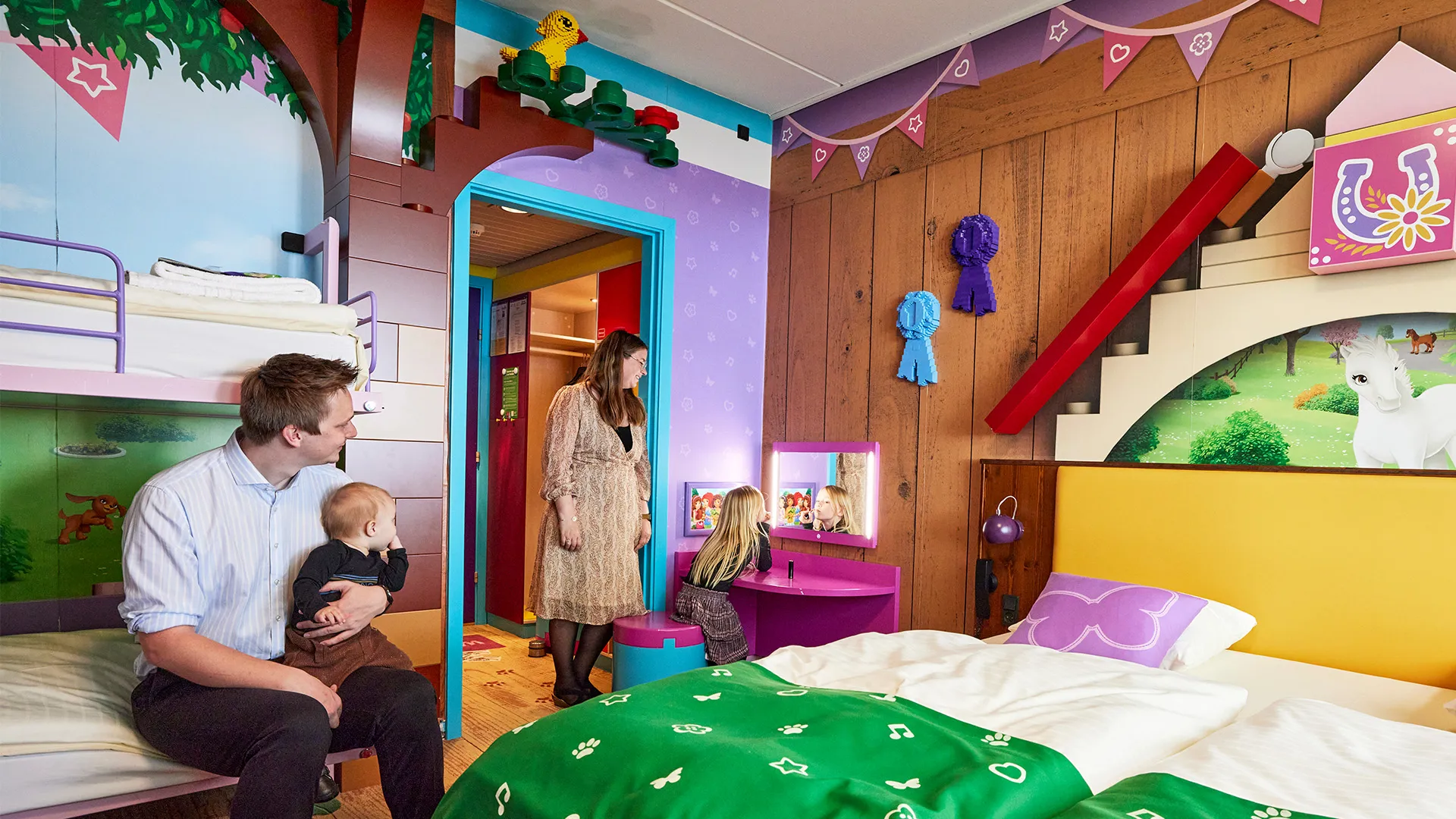 LEGO Friends hotel room