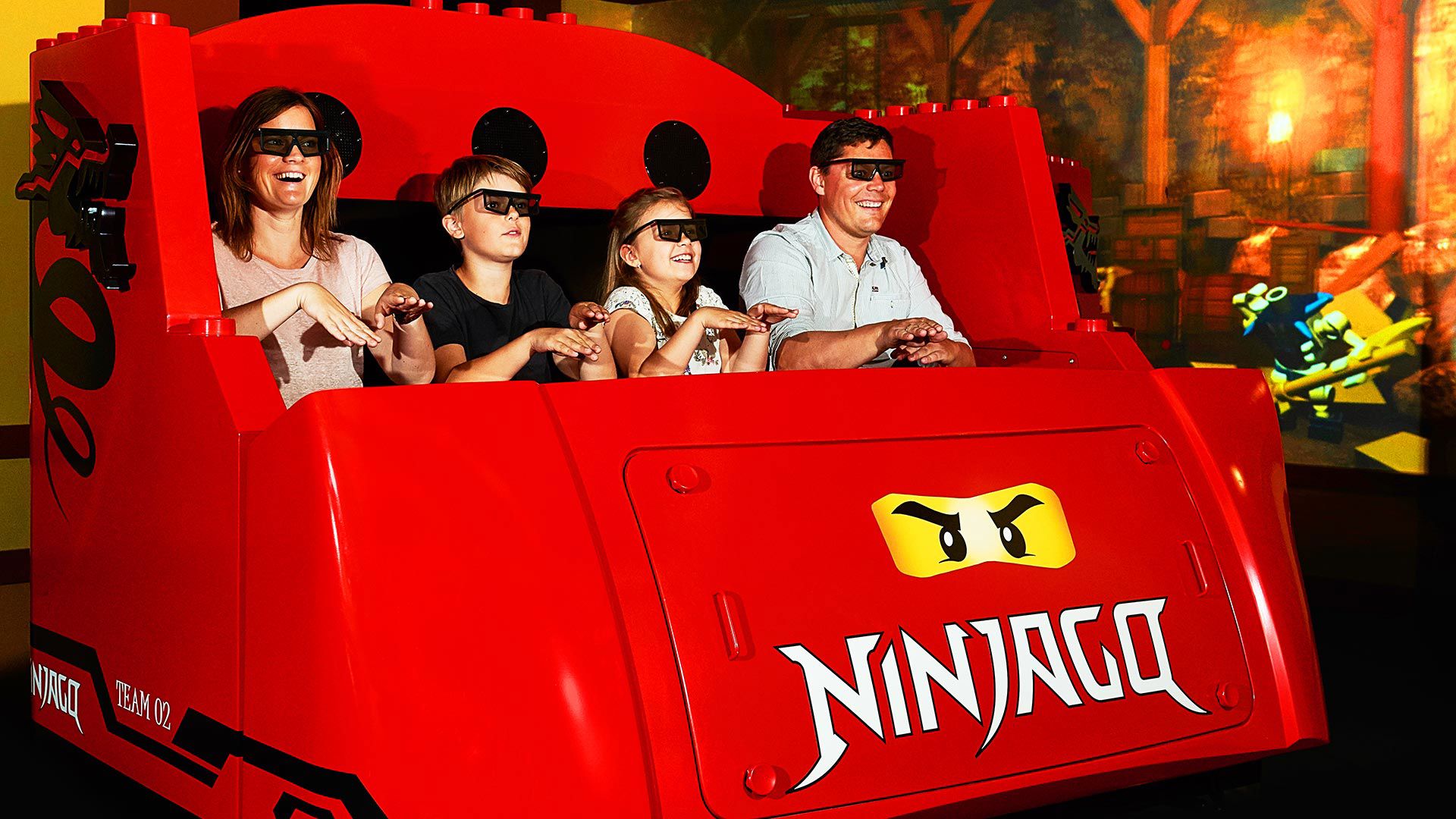 LEGO® NINJAGO® The Ride at LEGOLAND Billund