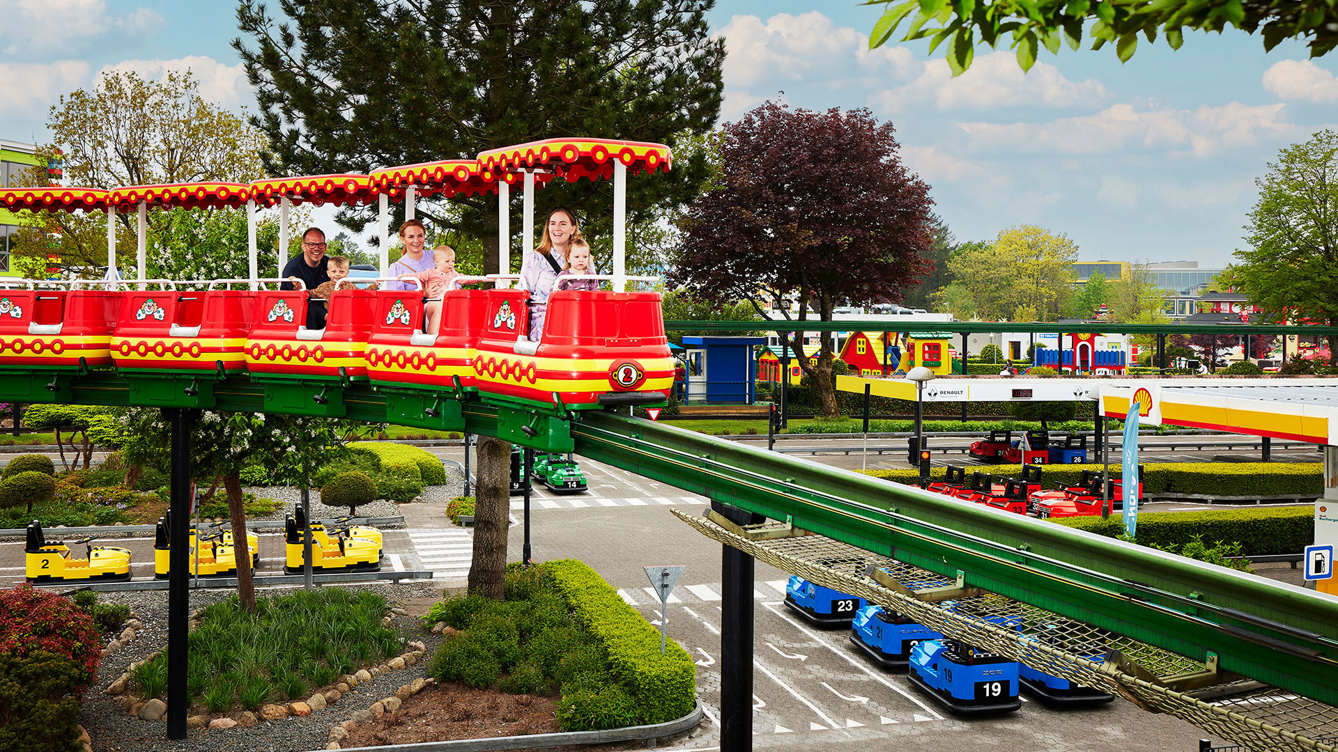 Monorail at LEGOLAND Billund