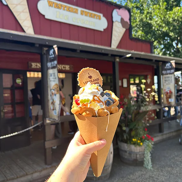 600X600 Bubble Waffel