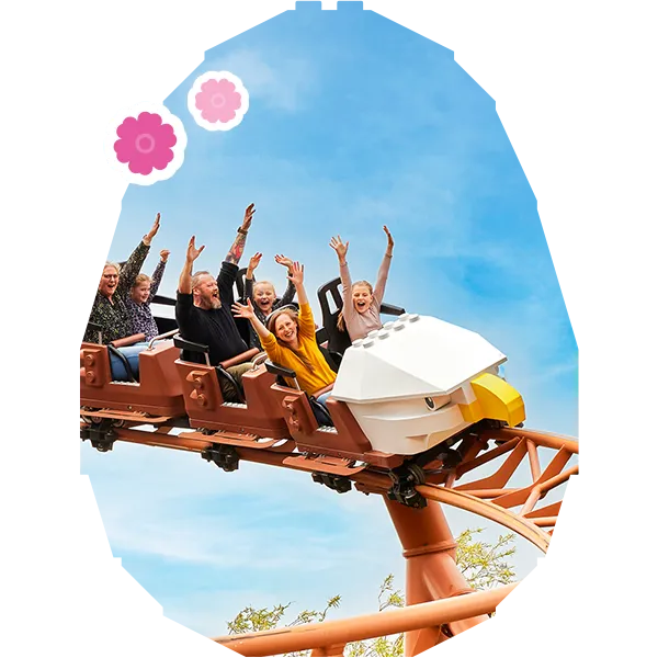 Family enjoying their Easter Break at LEGOLAND® Billund.