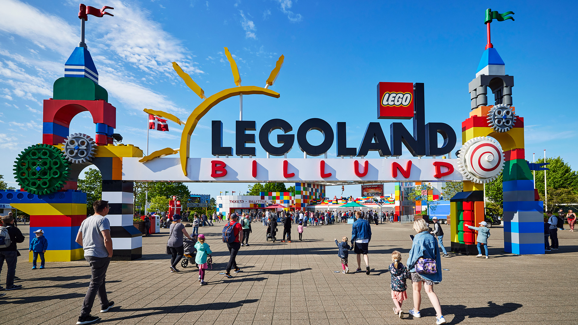 Bogholder Hovedgade Kompatibel med LEGOLAND® - The most famous and loved theme park in Denmark