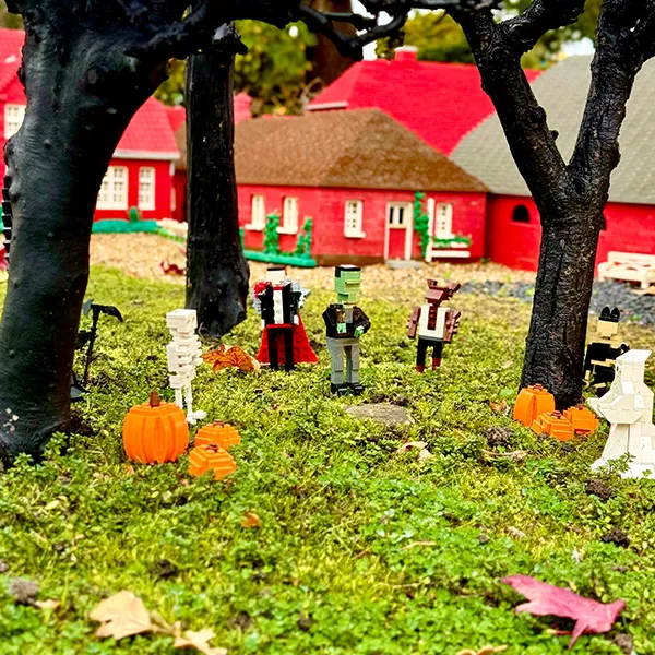 Skeletjagt I Miniland