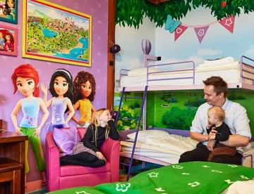 LEGO Friends hotel room