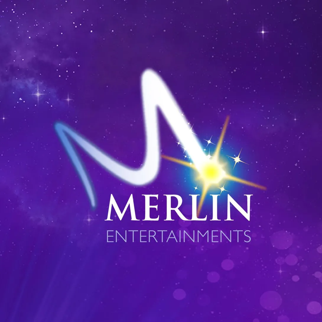 Merlin Logo Purple Background